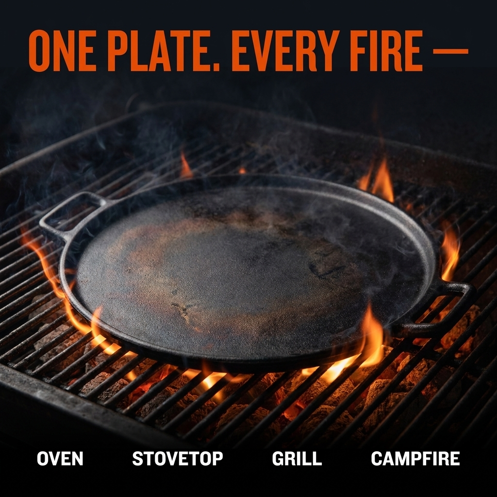 FirePlate™ Cast Iron Plate