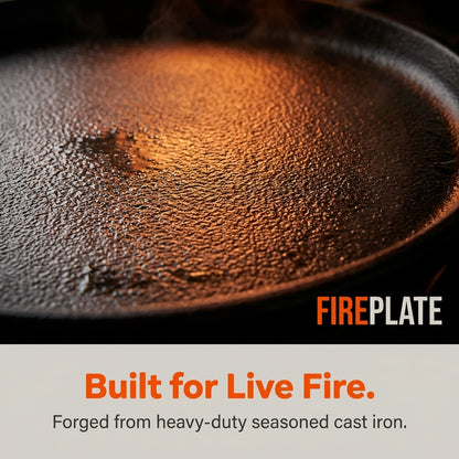 FirePlate™ Cast Iron Plate